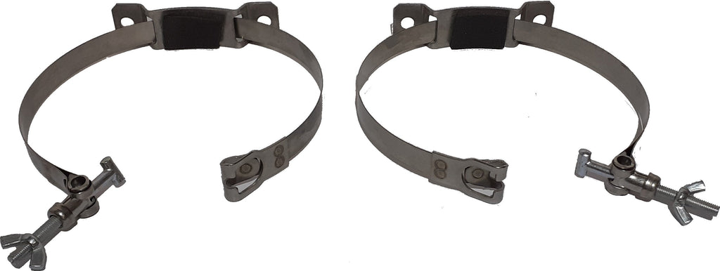6" Fire Extinguisher Mounting Brackets & Straps (Pair)