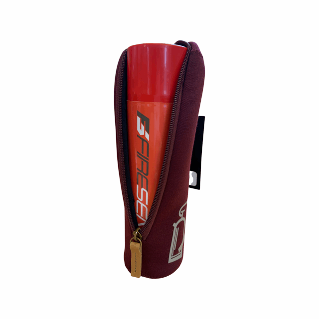Protrust FireSense+ 400ml Cannister Handheld Fire Extinguisher (with Red Pouch)